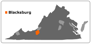 Blacksburg Map